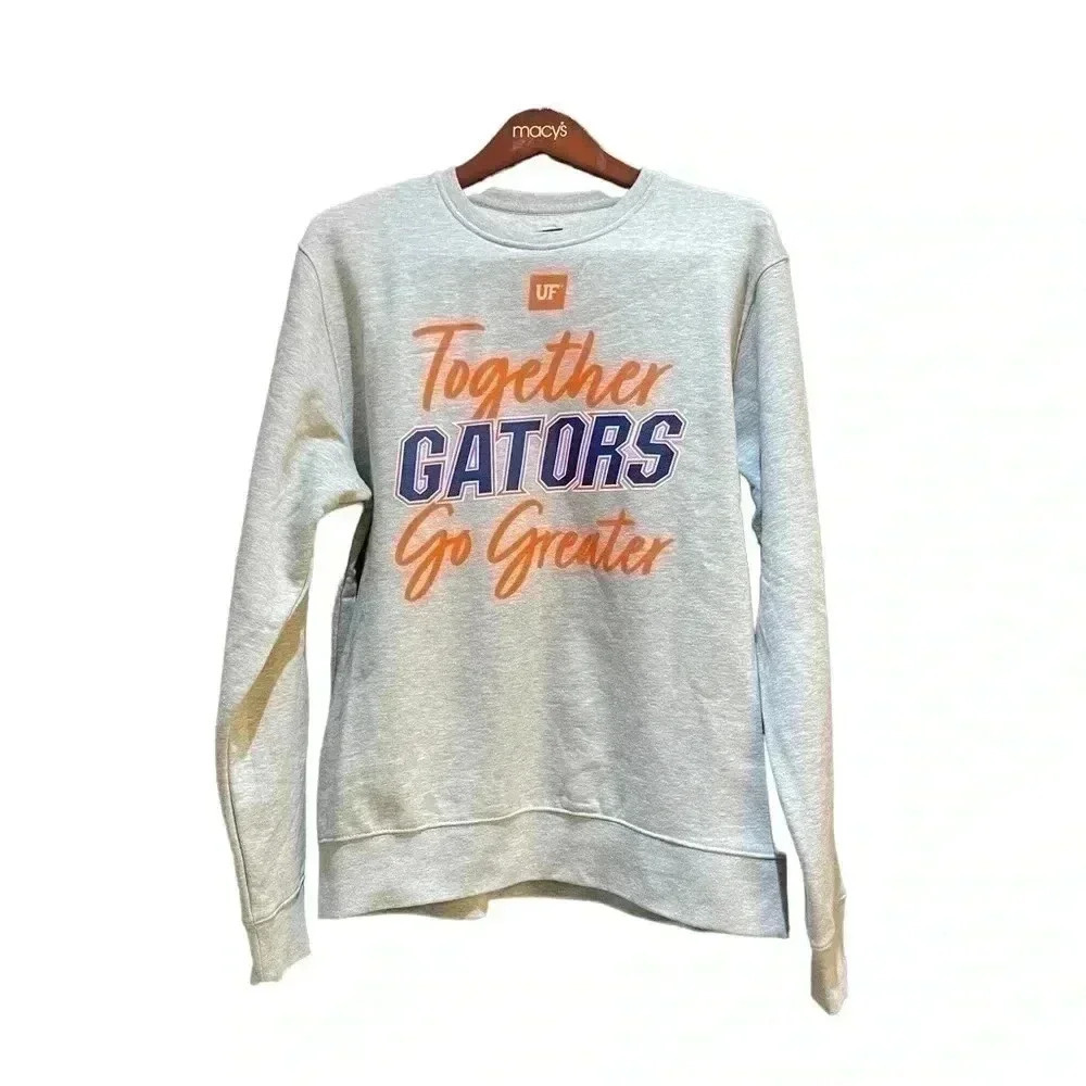 University of Florida Crewneck Sweatshirt Large Together Gators Go Great